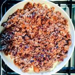 Baked oatmeal with banana and fig