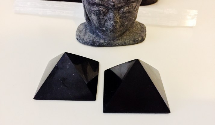 shungite pyramids