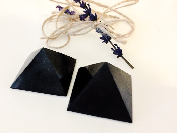 shungite pyramids